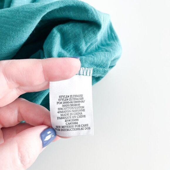 Throwback Nice List Long Sleeve Top Z Supply Lounge // Size Medium // BNWT - Picture 7 of 11